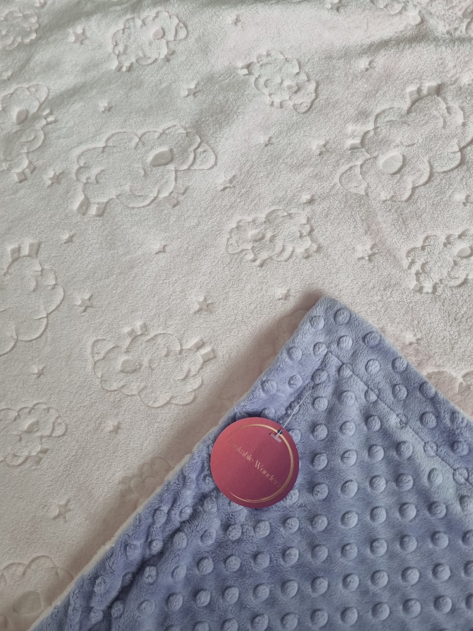 Embossed Pink/Lavender Dimple